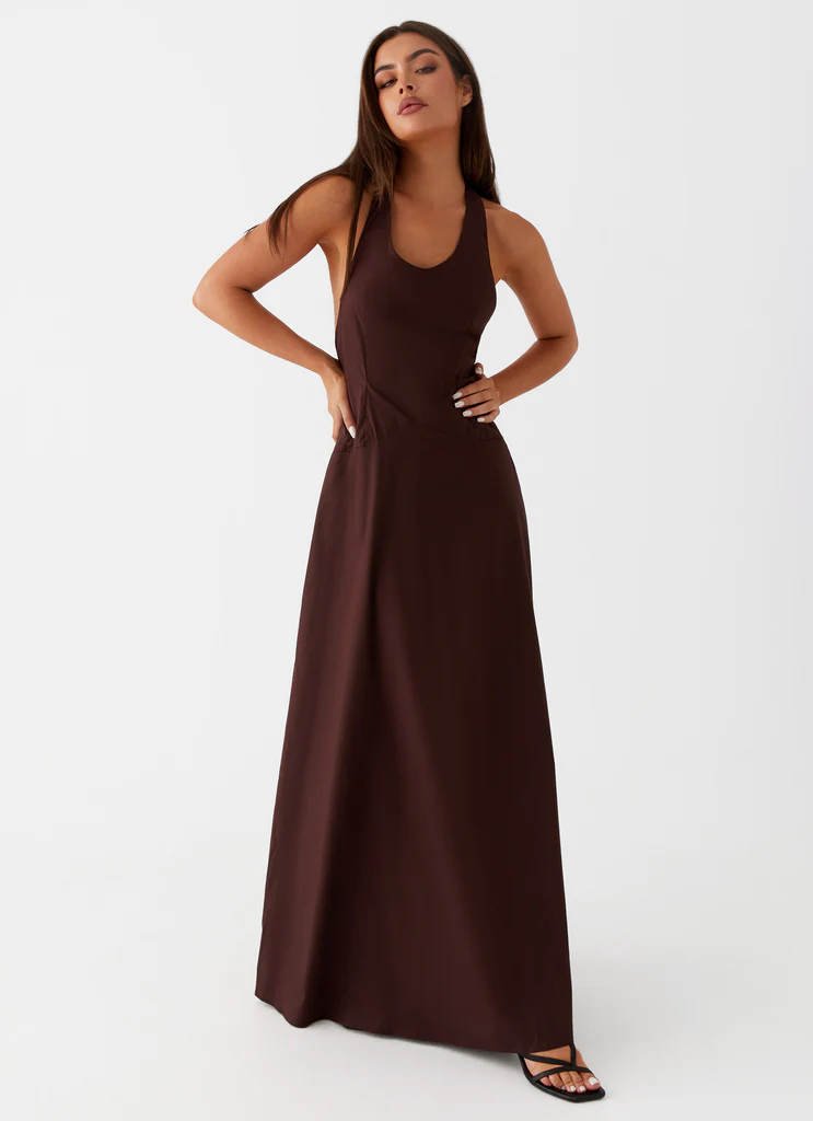 Vestito Maxi Vestige - Cioccolato