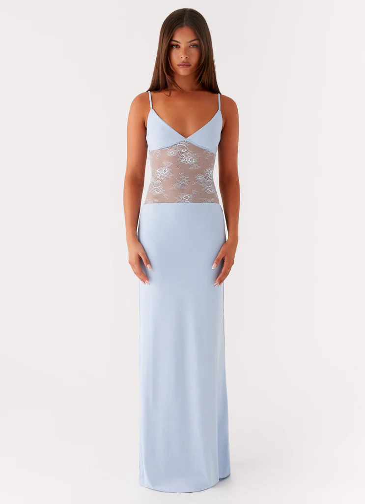 Abito Maxi Envy - Blu
