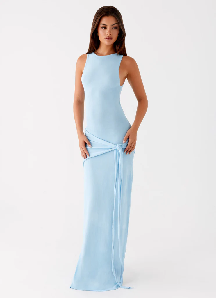 Abito Maxi Leona – Turchese Abito Maxi Leona - Turchese