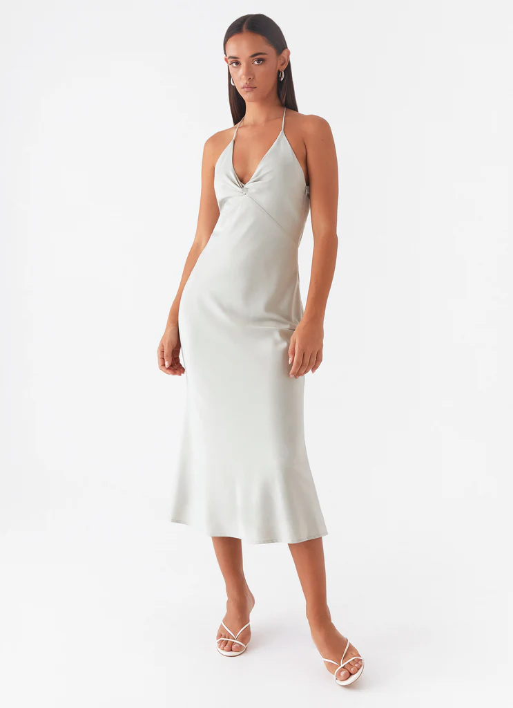Vestito Midi High Note - Salvia