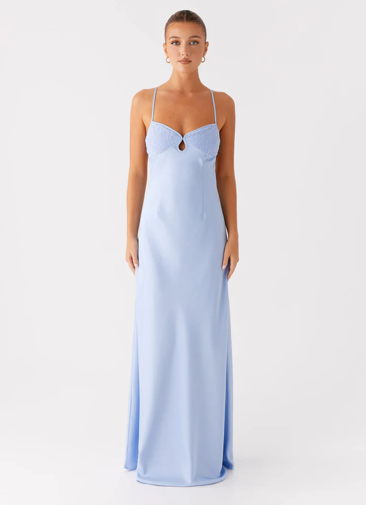 Abito Maxi Joanie - Blu