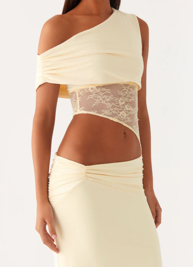 Vestito Maxi Love Motion - Limone