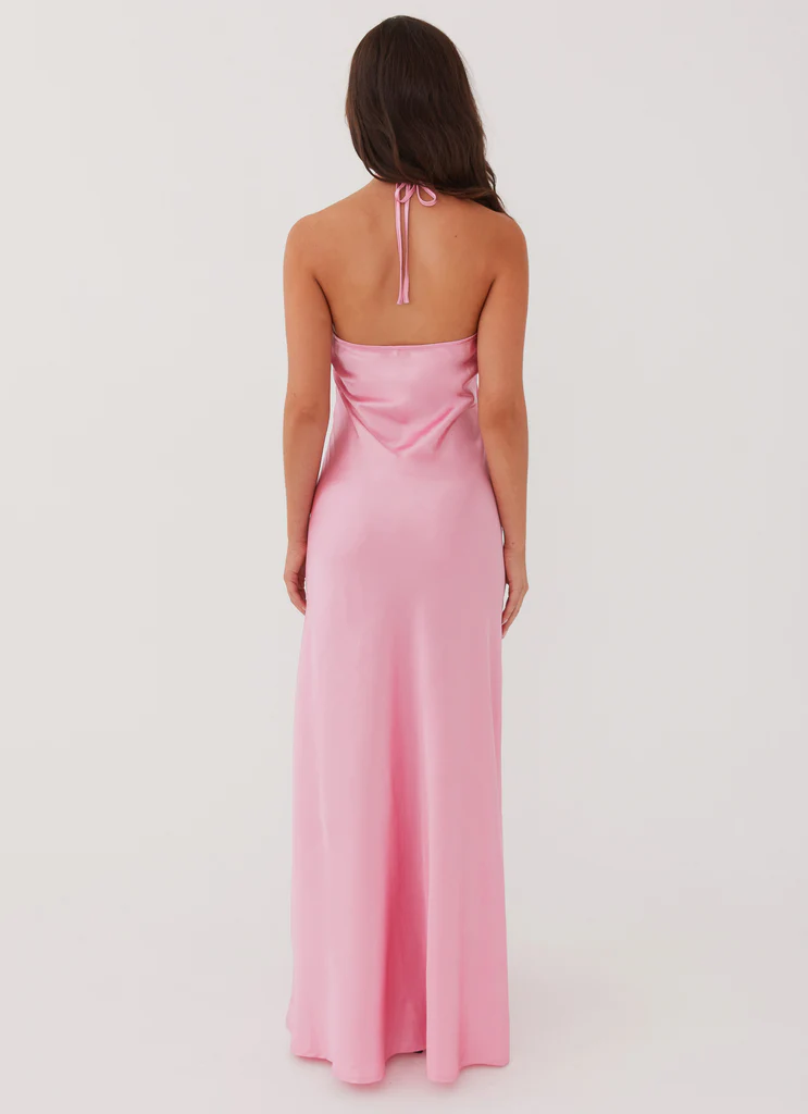 Abito Maxi Noir Symphony - Rosa