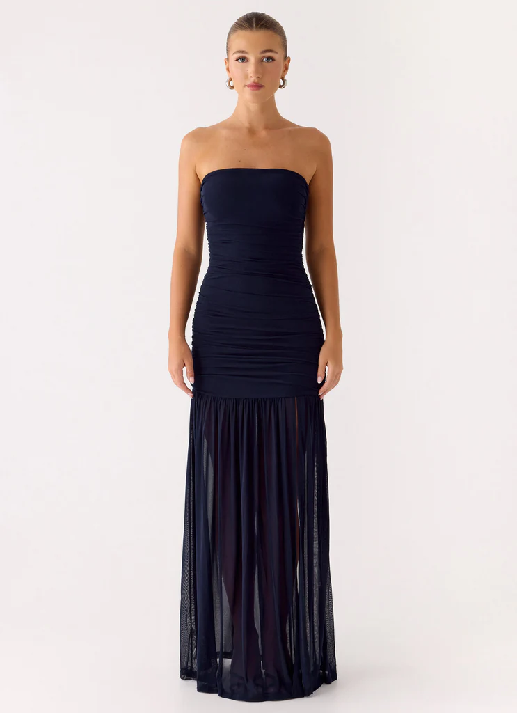 Savaya Maxi Dress - Navy