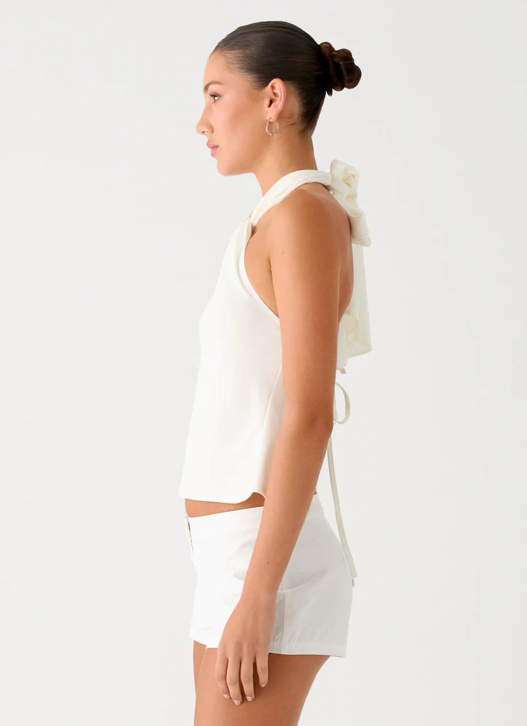 Top Sciarpa Maddox - Bianco