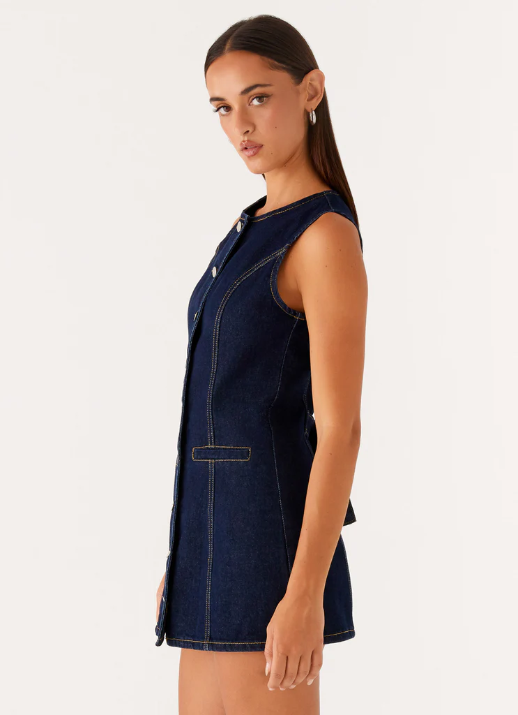 Vestito Mini Dolton - Indigo