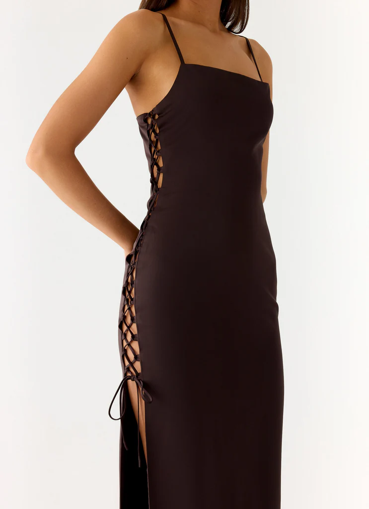 Hartwell Maxi Dress - Cioccolato