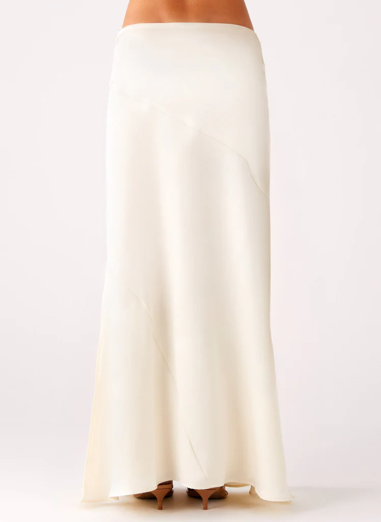 Chandra Maxi Skirt - Avorio