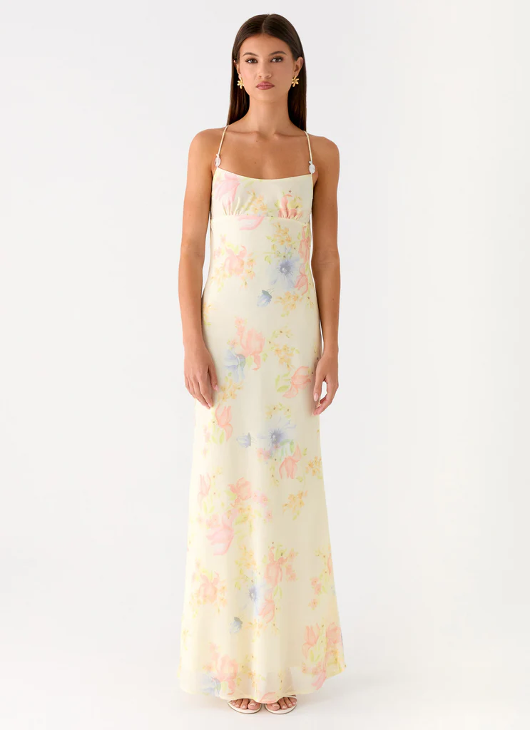 Abito Maxi Cabello - Prato Primaverile