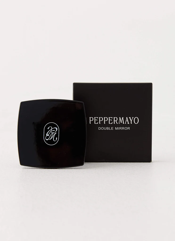 Specchio per trucco Peppermayo - Nero