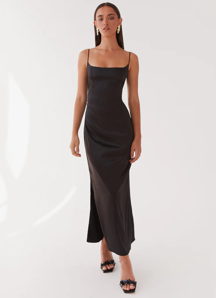 Abito Maxi Close To You - Nero