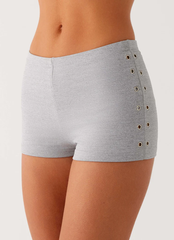 Mini Shorts Roxy - Grigio