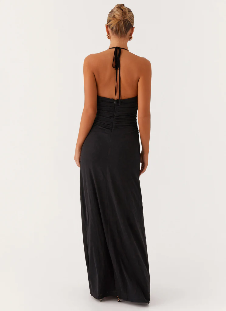 Abito Maxi Kansas - Nero