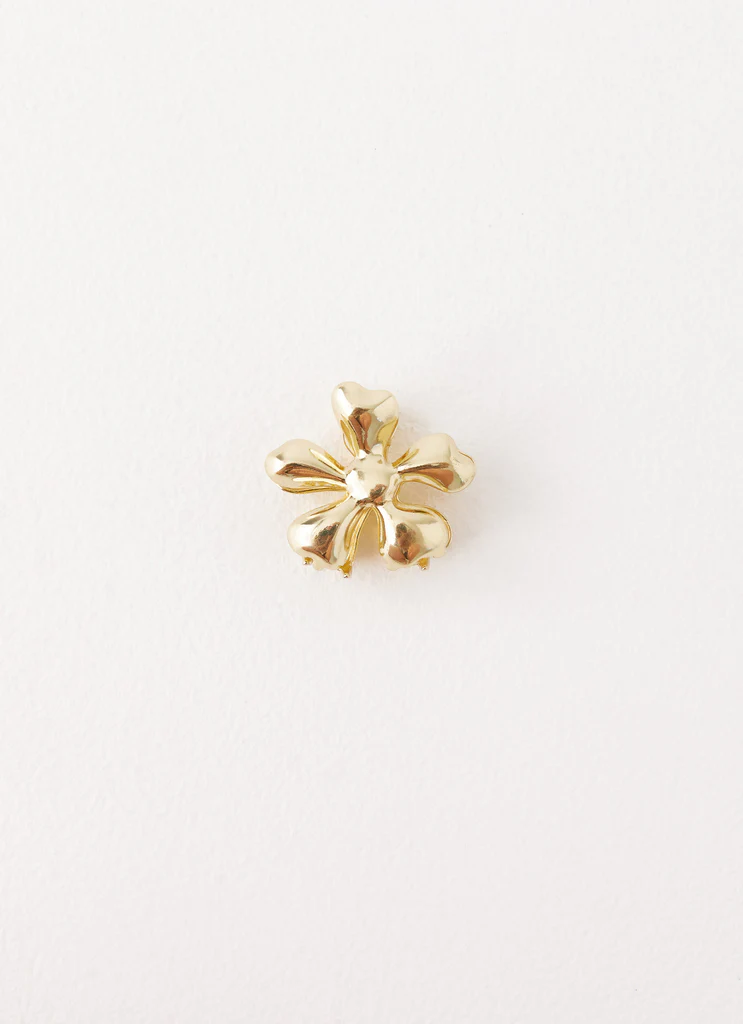 Sicily Mini Claw Clip - Oro