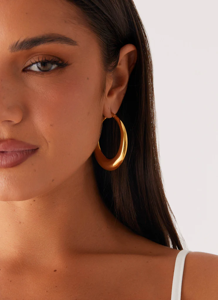 Orecchini Harri Hoop - Oro