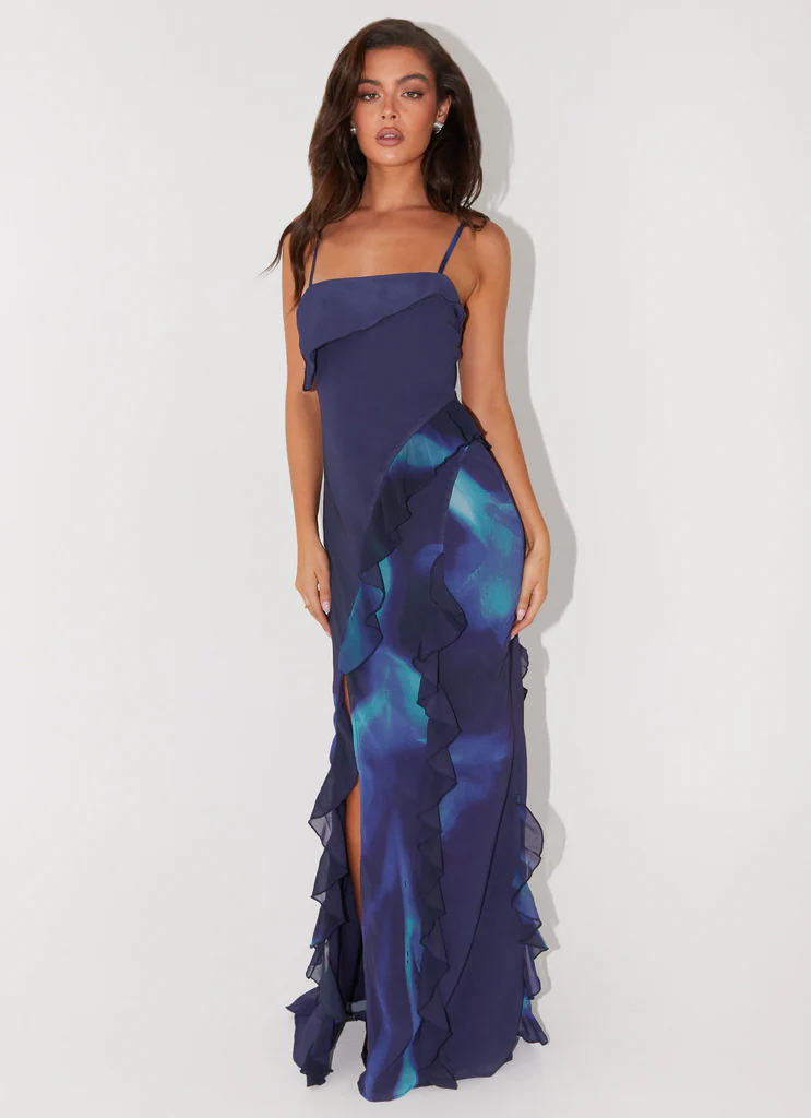 Vestito Maxi con Pieghe Do No Wrong – Cyber Rose Vestito Maxi con Pieghe Do No Wrong - Cyber Rose