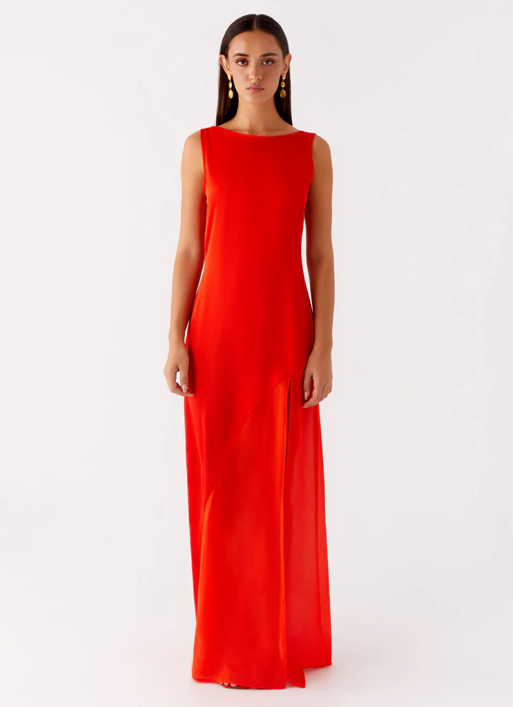 Abito Maxi Ramiro - Rosso