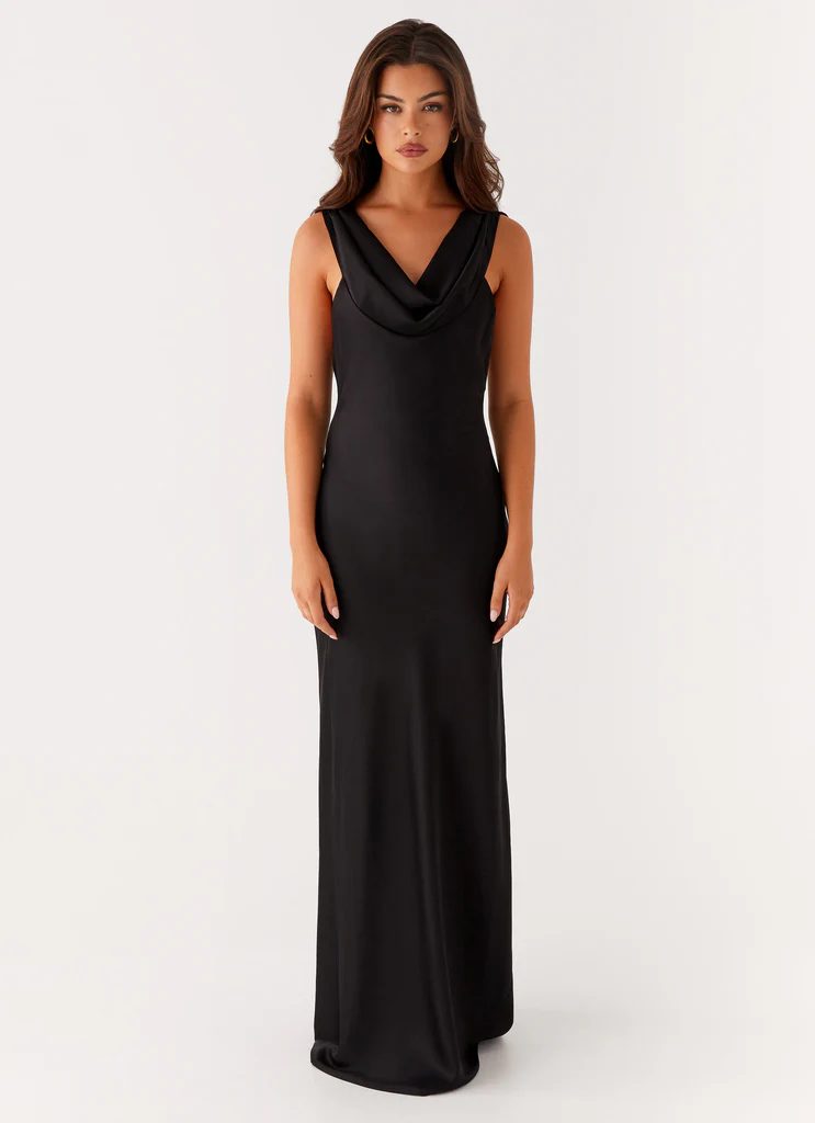 Arya Maxi Dress - Nero