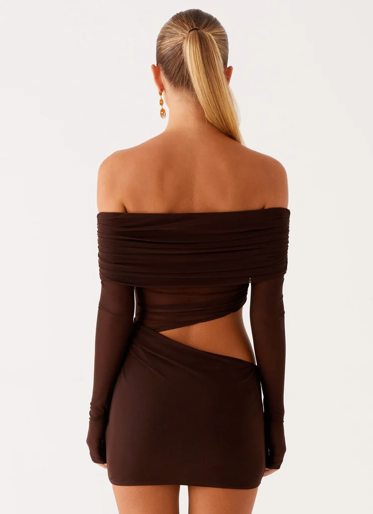 Vestito Mini Emery - Cioccolato
