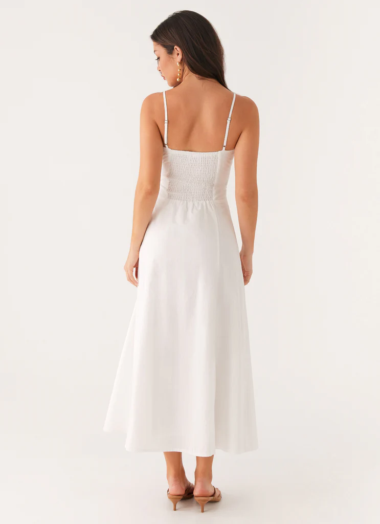 Abito Midi Noosa - Bianco