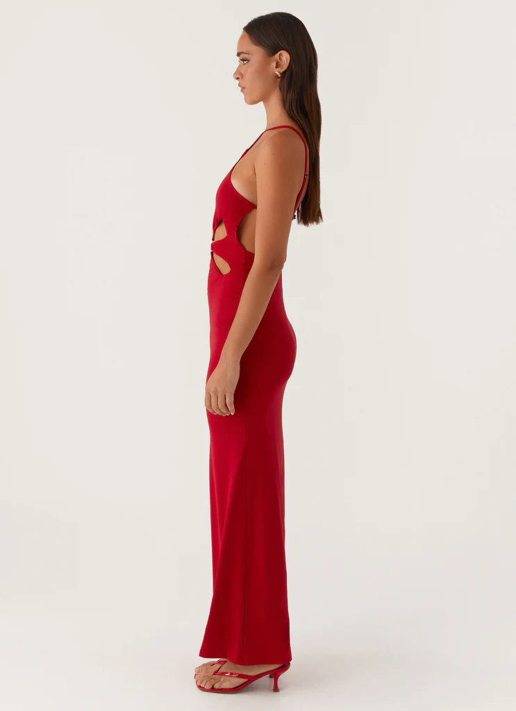 Vestito Maxi Grow Together - Rosso