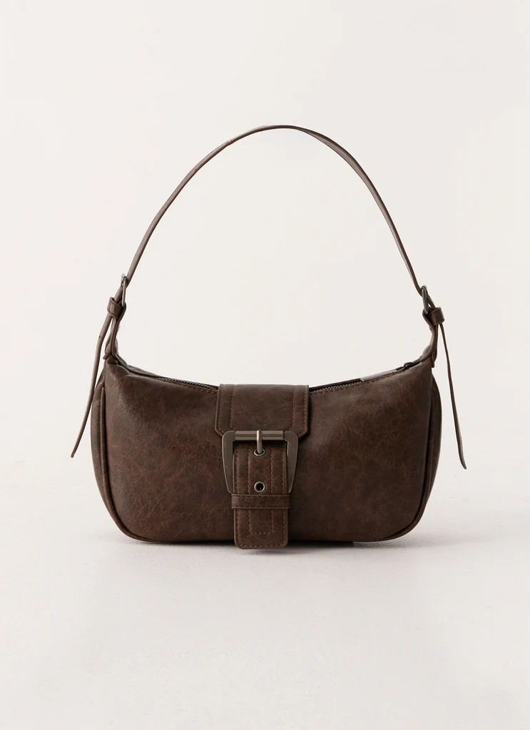 Borsa a Tracolla Litton - Marrone