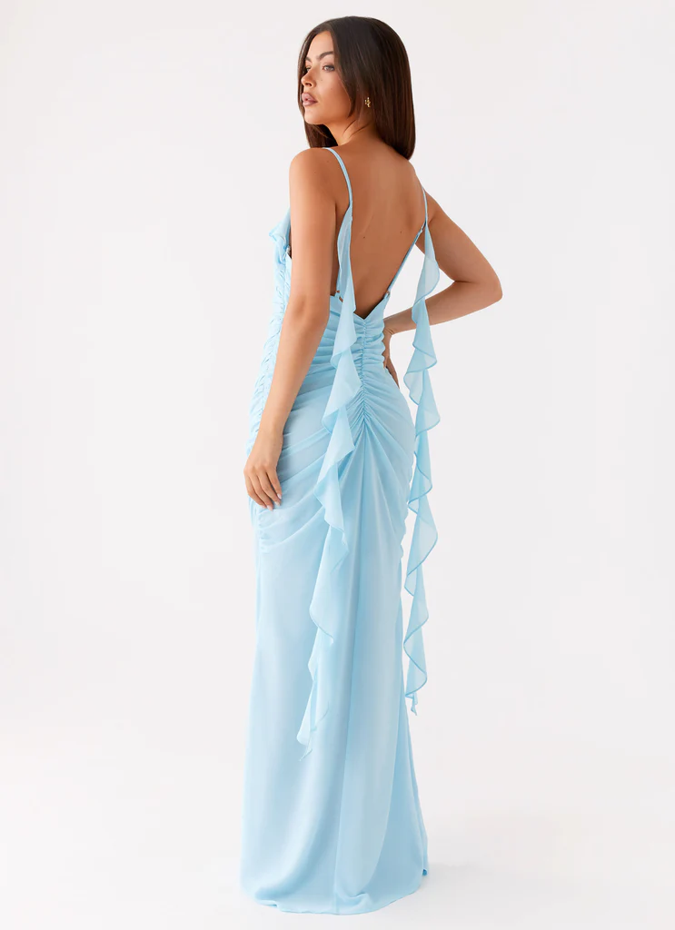 Abito Maxi Jasmina - Blu