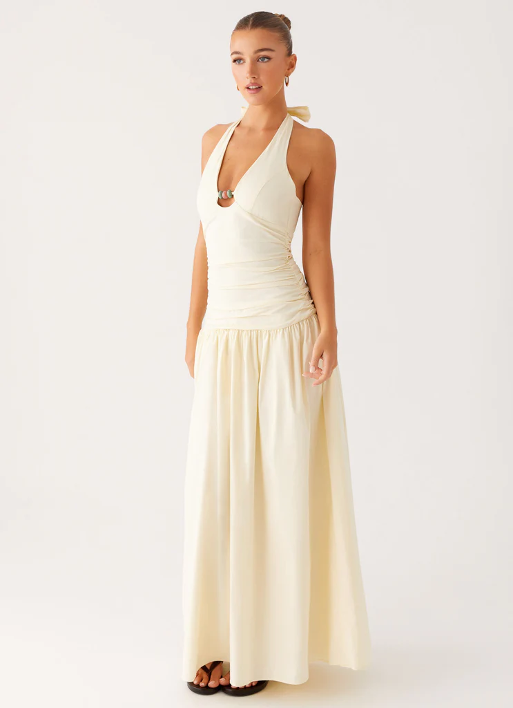 Val Maxi Dress - Limone