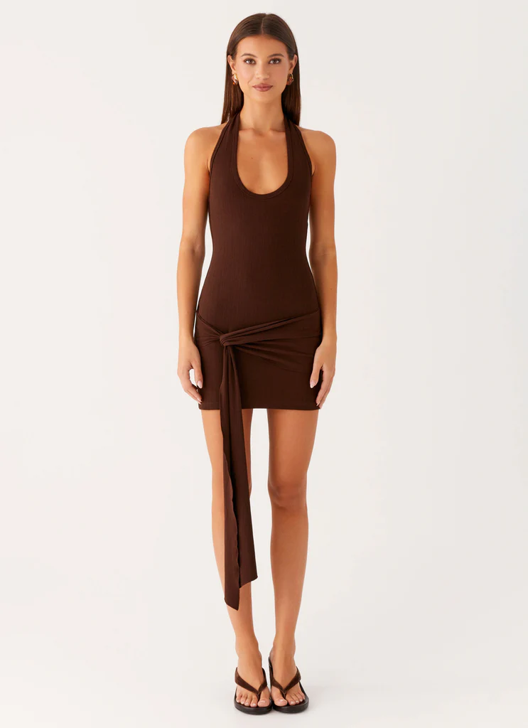 Vestito Mini Vedetta - Cioccolato