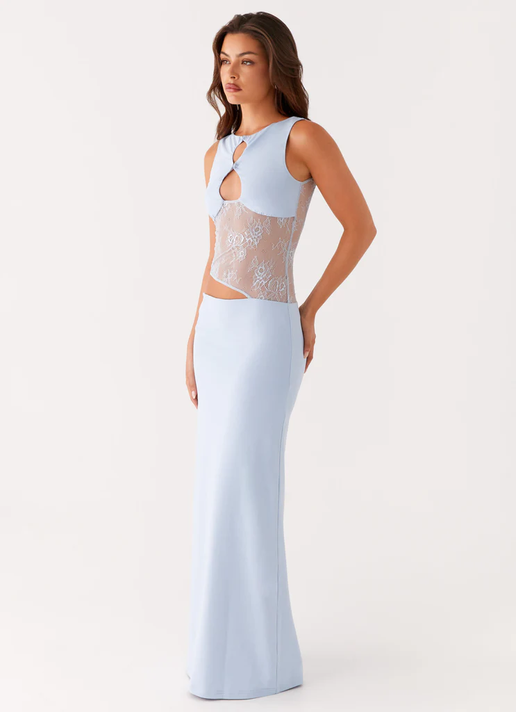 Abito Maxi Prophecy - Blu