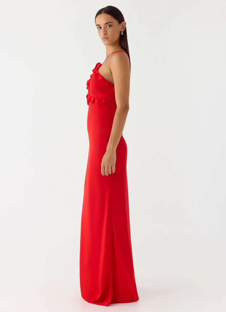 Abito Maxi Trieste - Rosso