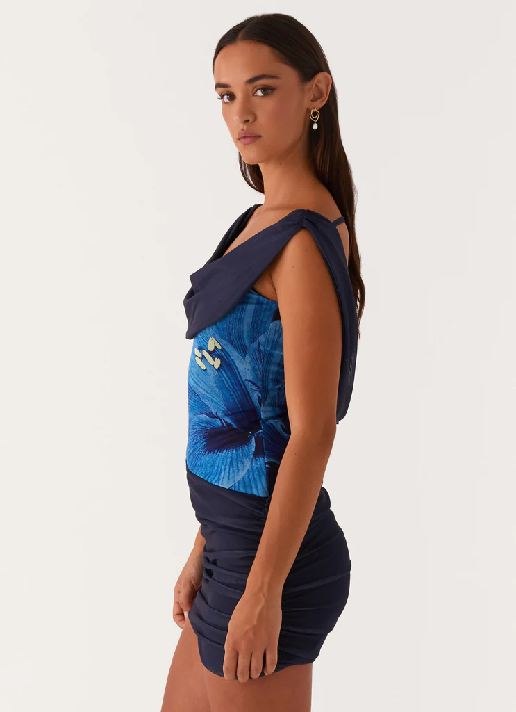 Vestito Mini Good Fortune - Blu Navy