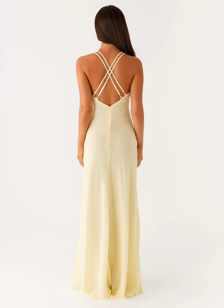 Abito Maxi Kacia - Limone