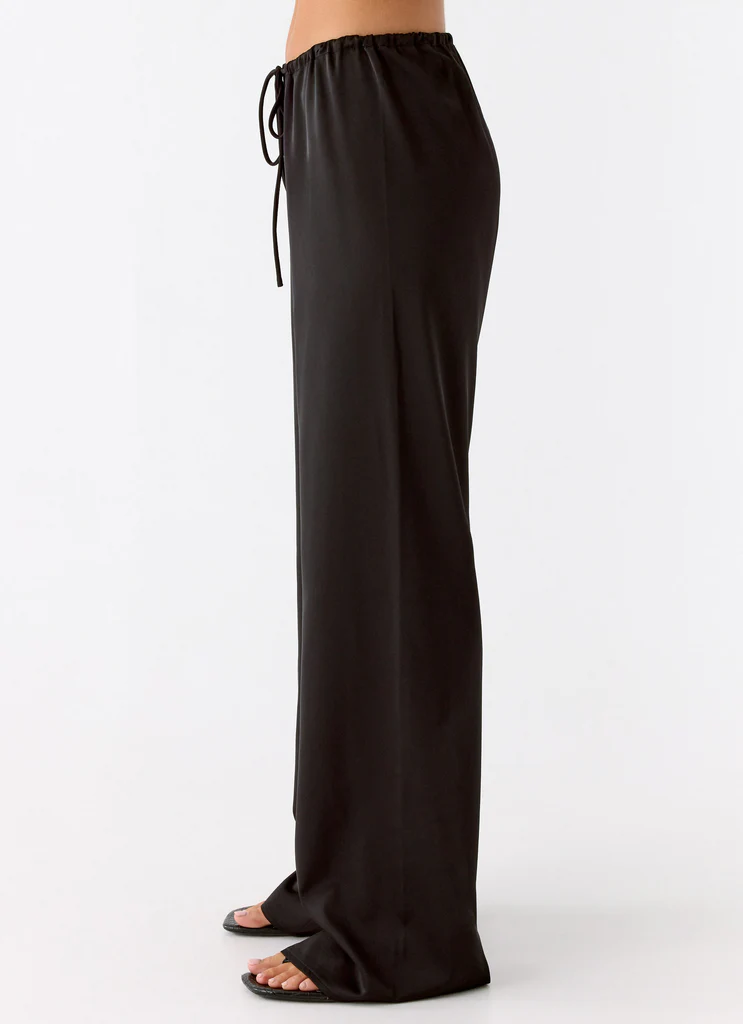 Pantaloni Deacon a Vita Bassa - Nero