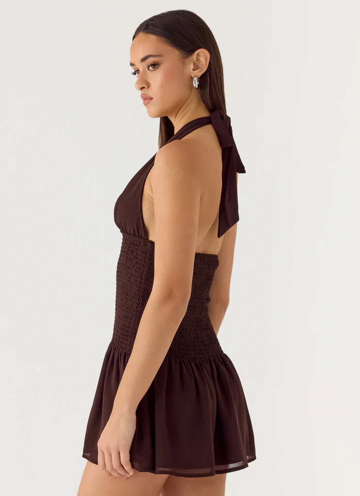 Vestito Mini Holden - Cioccolato
