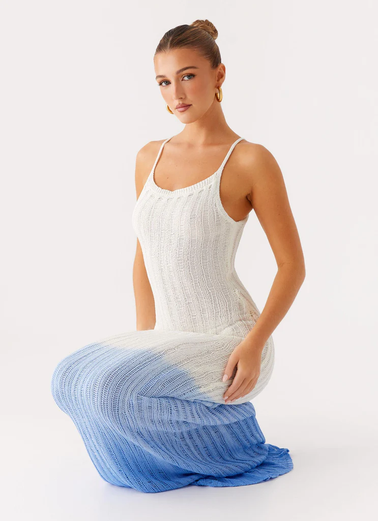 Vestito Maxi Kiki - Blu Ombra