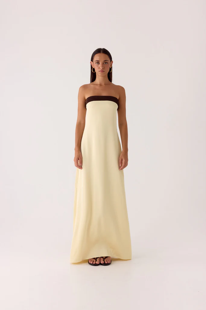 Abito Maxi Jiana - Giallo Bambino