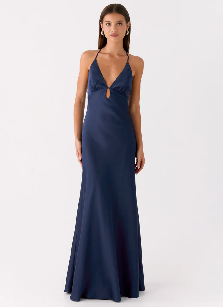 Sundowner Maxi Dress - Blu Navy