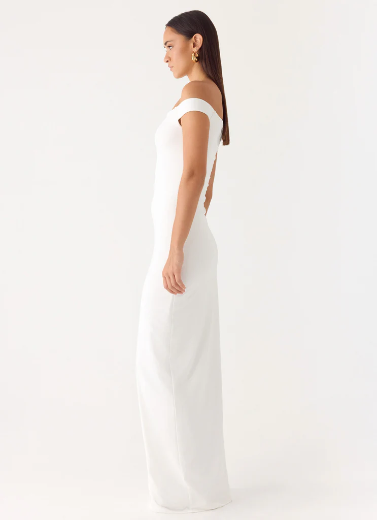 New Intentions Maxi Dress - Bianco