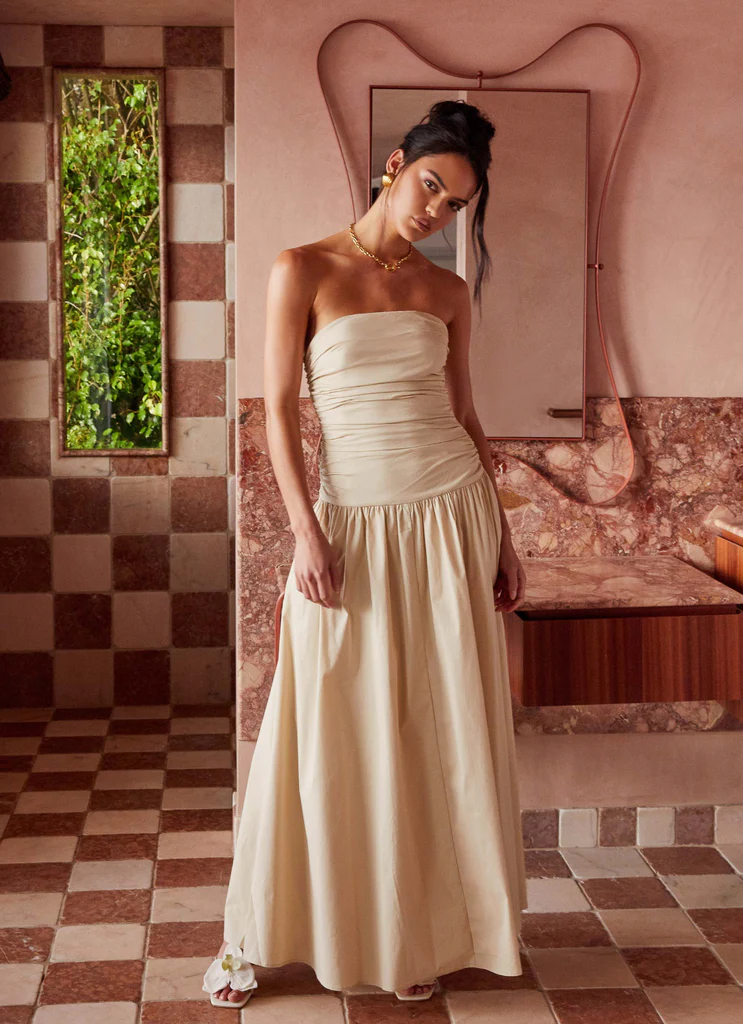 Vestito Maxi Carmel – Avorio Vestito Maxi Carmel - Avorio