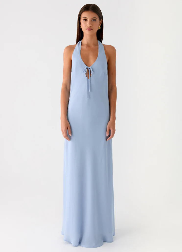 Abito Maxi Coralie - Blu