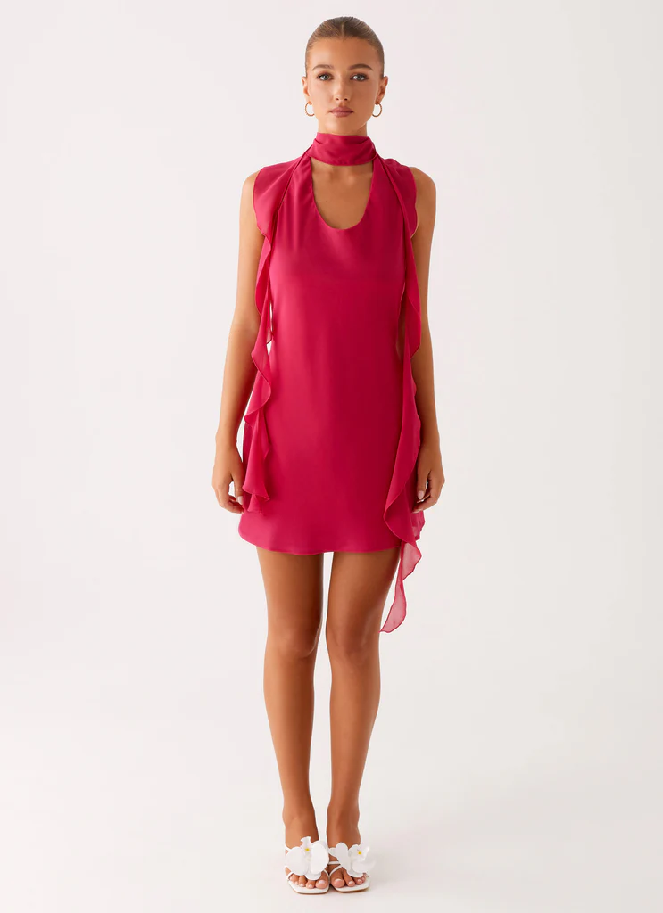 Tanner Mini Dress - Fuchsia