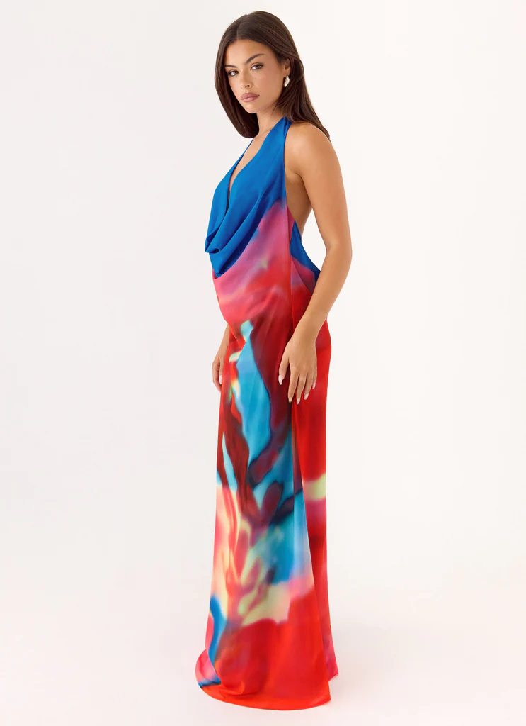 Mayu Maxi Dress - Petalo Crepuscolo