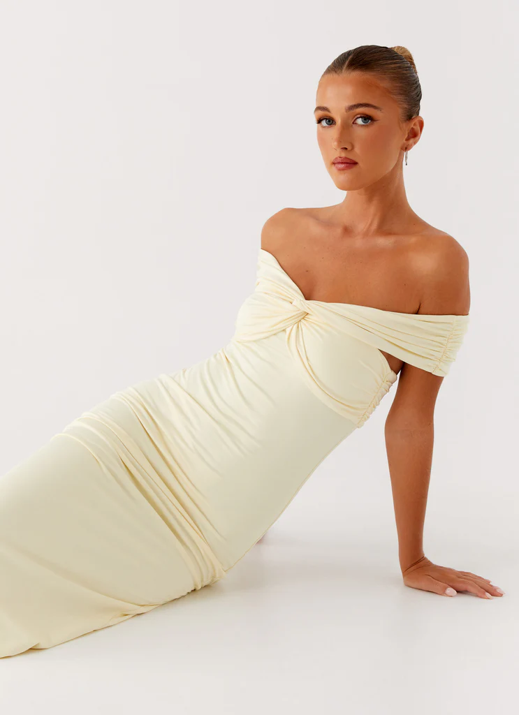 Abito Maxi Countless - Giallo