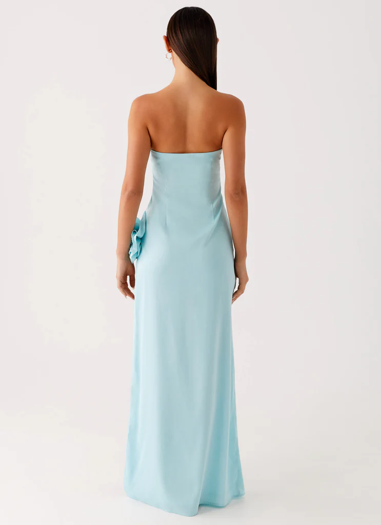 Abito Maxi Senza Spalline Fenway - Mint