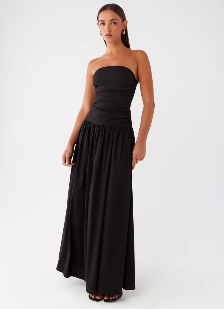 Vestito Maxi Carmel - Nero