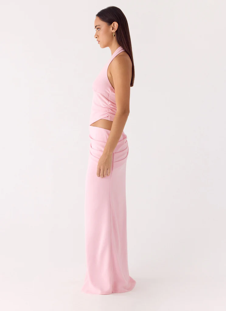 Abito Maxi Almost Love - Rosa