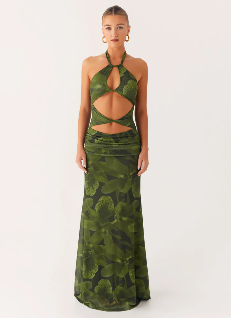 Abito Maxi Tatyana - Fiori Tropicalet