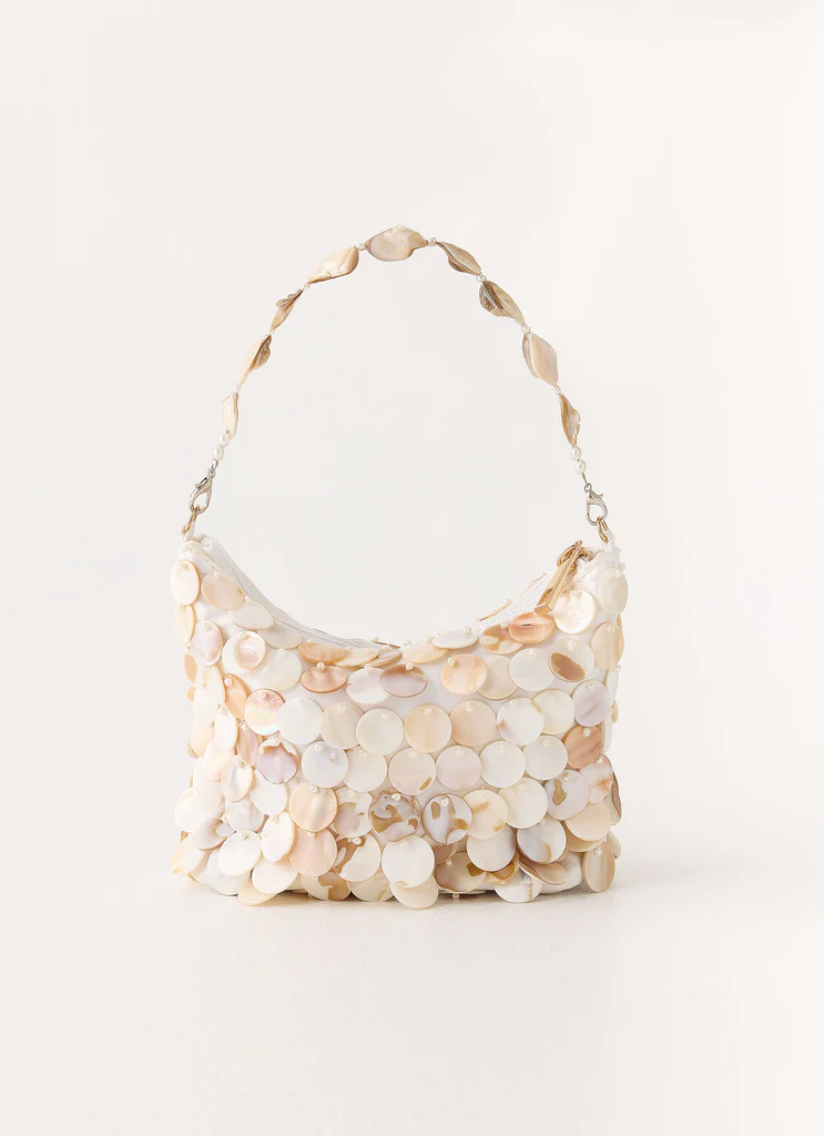 Solara Shell Bag - Avorio