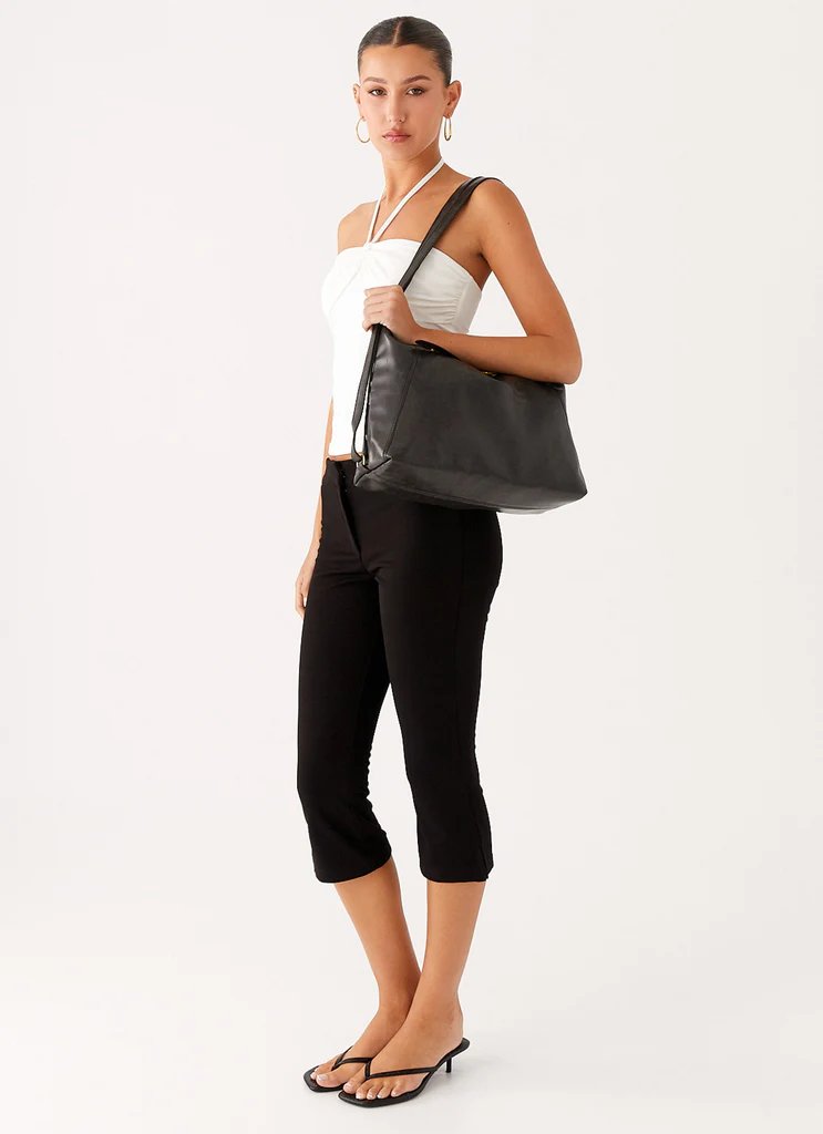 Borsa a Tracolla Urban Muse - Nero Lavato